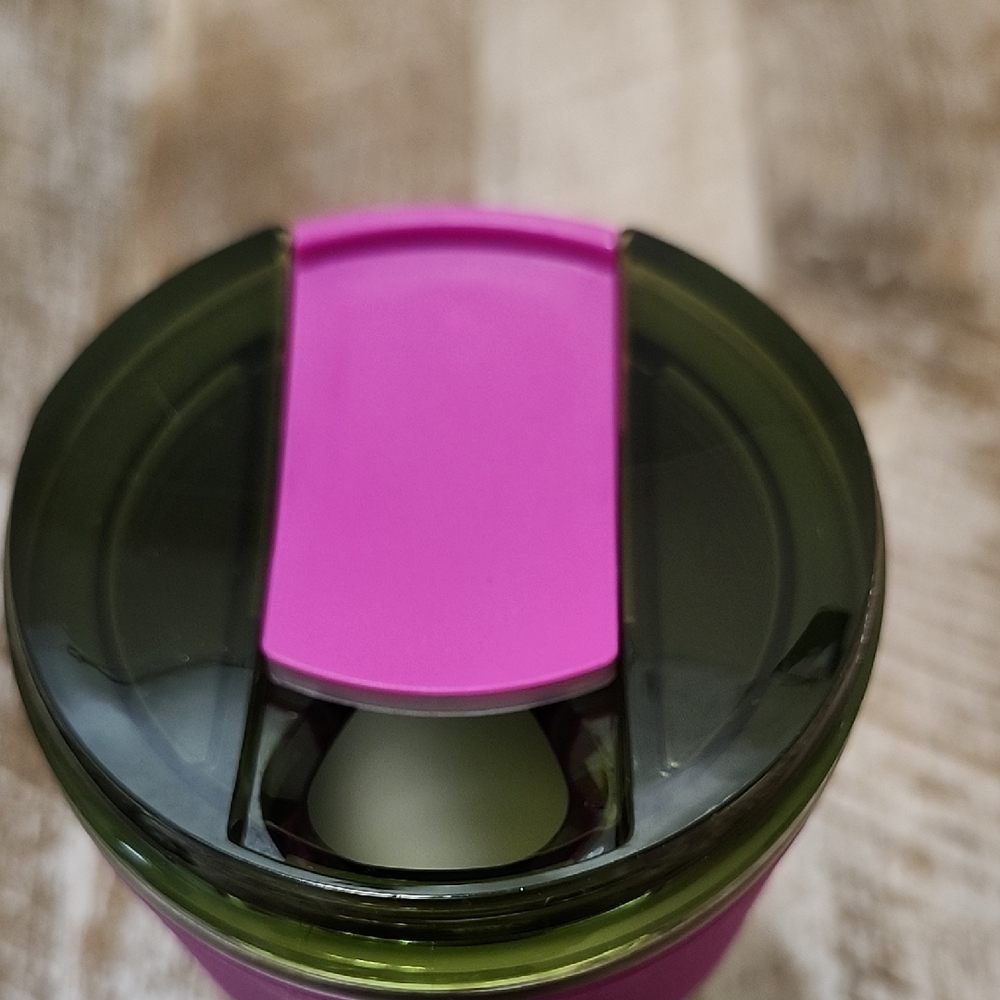 Starbucks Pink and Black Coffee Tumbler with Sleek Design - Picture 5 of 9